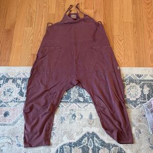 Women's Maroon Jumpsuit